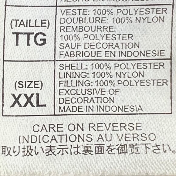 DISNEY PARKS XXL Minnie Mouse‎ Plush Fleece Hooded Jacket - Picture 8 of 9